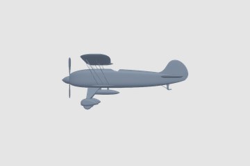 Heinkel He 51 3D打印模型