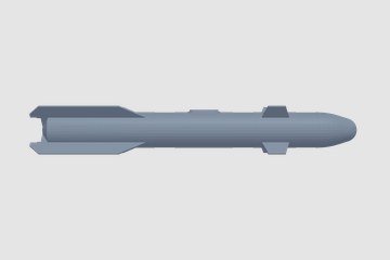 Hellfire Missile 3D打印模型