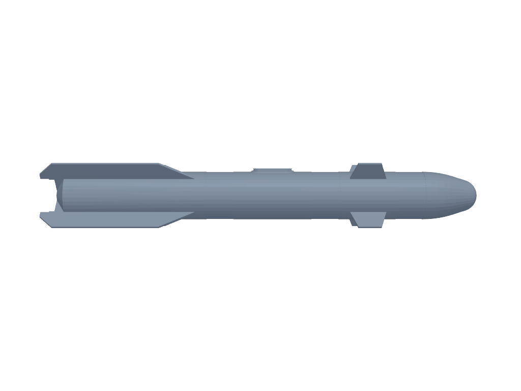 Hellfire Missile 3D打印模型