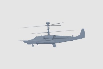 Kamov Ka-50 3D打印模型