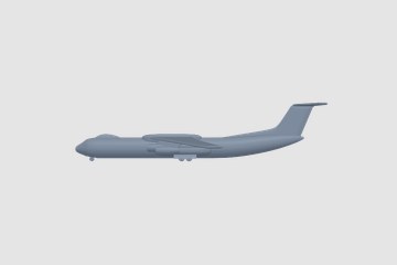Lockheed C-141 Starlifter 3D打印模型