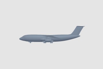 Lockheed C-5 Galaxy 3D打印模型