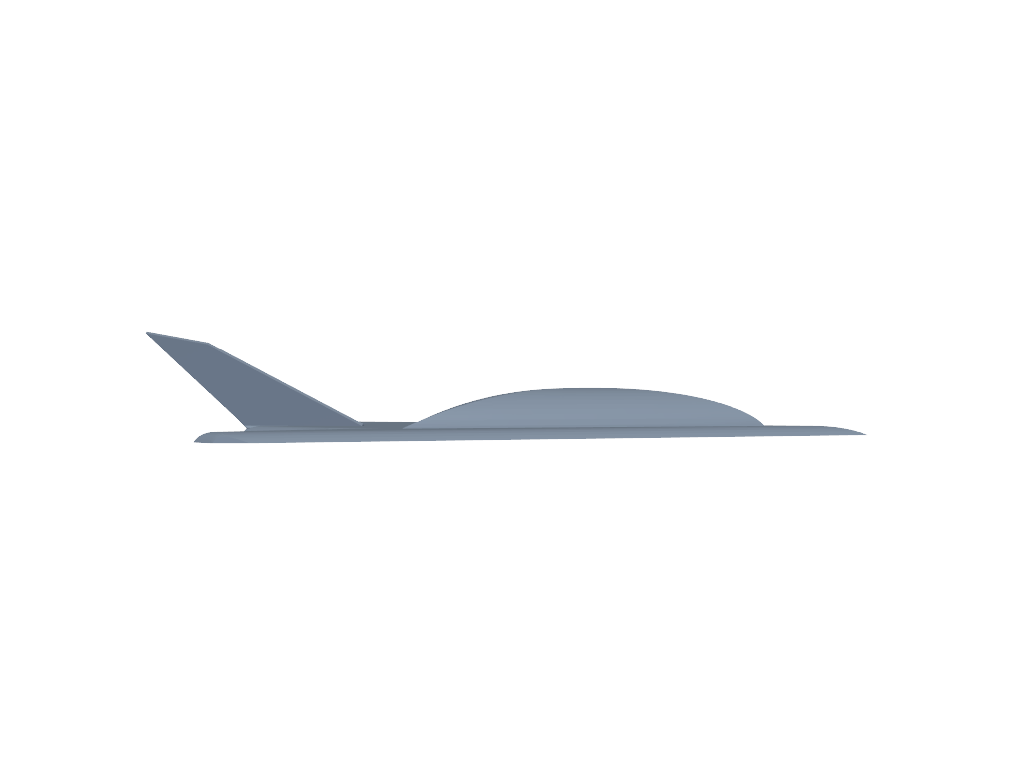 Lockheed F-117 Nighthawk v1 3D打印模型