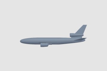 McDonnell Douglas KC-10 Extender 3D打印模型