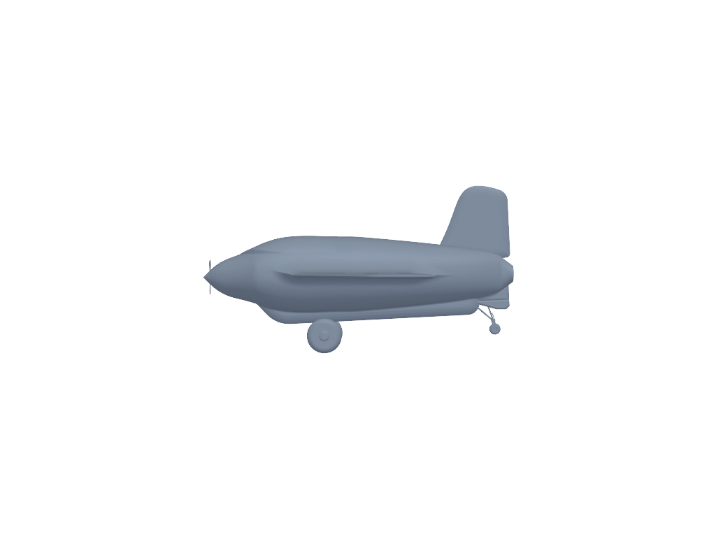 Messerschmitt Me 163 Komet 3D打印模型