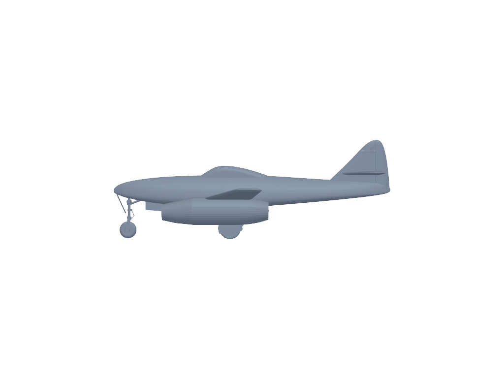 Messerschmitt Me 262 3D打印模型