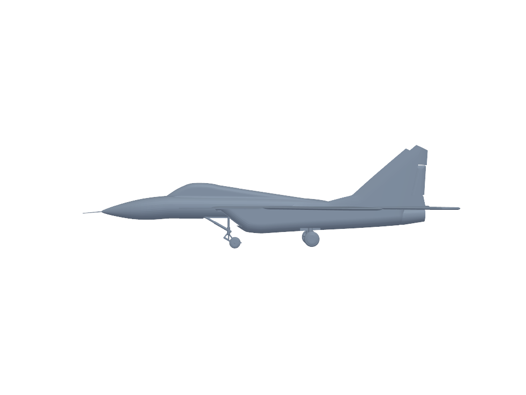 Mikoyan MIG-29 3D打印模型