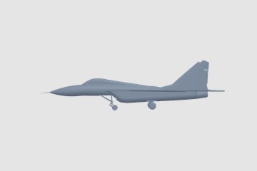 Mikoyan MIG-29 3D打印模型