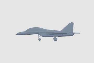 Mikoyan MIG 35 3D打印模型