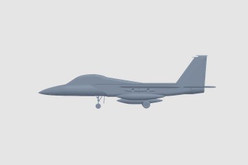 Mitsubishi F-15J v1 3D打印模型