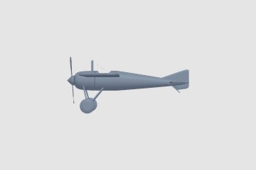 Morane Salnier N 3D打印模型