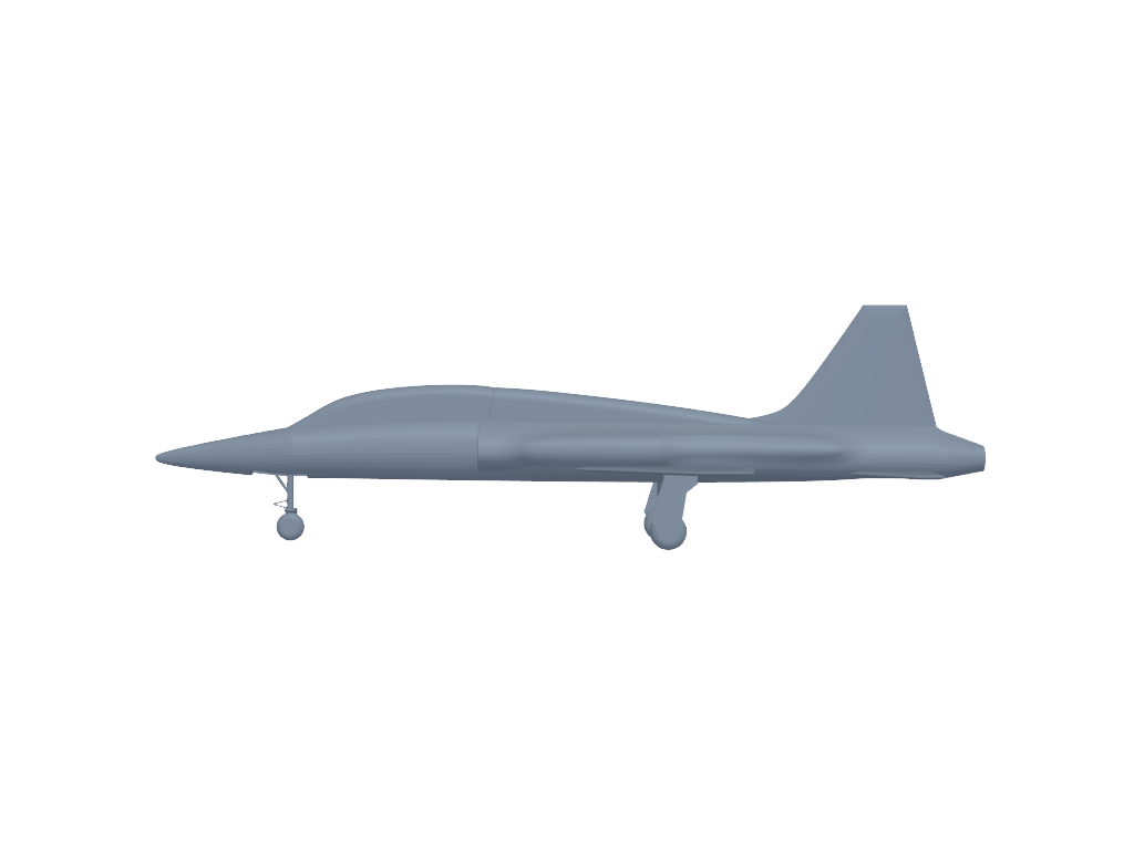 Northrop T-38 Talon 3D打印模型