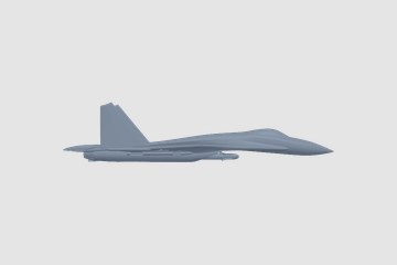 SU-35a 3D打印模型
