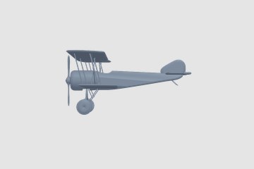 Sopwith Pup 3D打印模型
