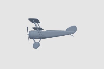 Sopwith Triplane 3D打印模型