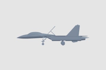 Sukhoi Su 33 3D打印模型