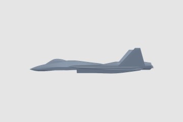 Sukhoi Su 57 v1 3D打印模型