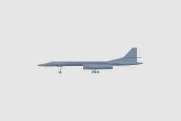 Tu 160 Blackjack v4 3D打印模型