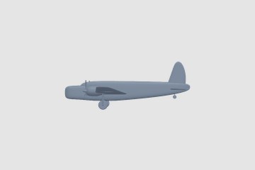 Vickers Welligton 3D打印模型