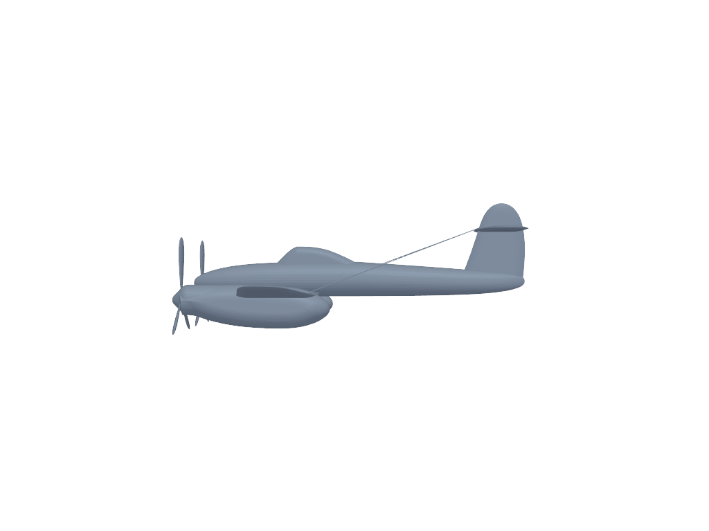 Westland Whirlwind 3D打印模型