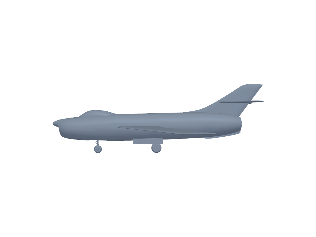 Yak 50 (Jet) 3D打印模型