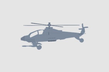apache helicopter ah64 3D打印模型
