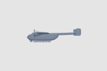 arado ar-232  3D打印模型