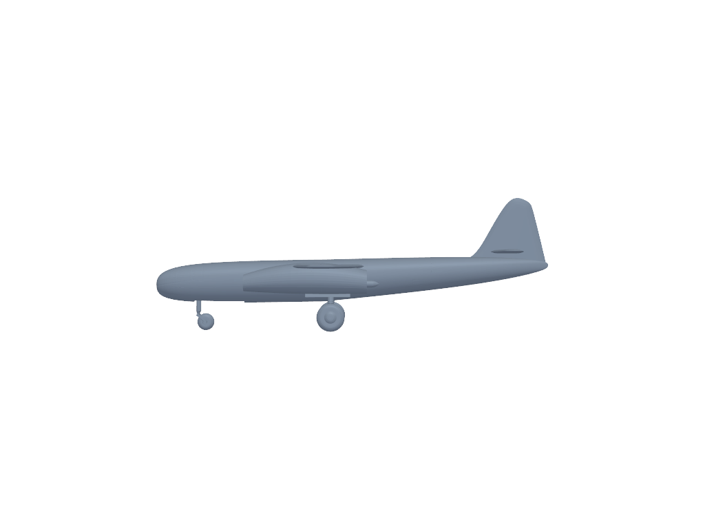 arado ar 234  3D打印模型