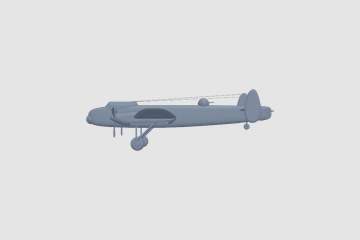 avro manchester 3D打印模型