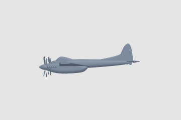 de Havilland Hornet 3D打印模型
