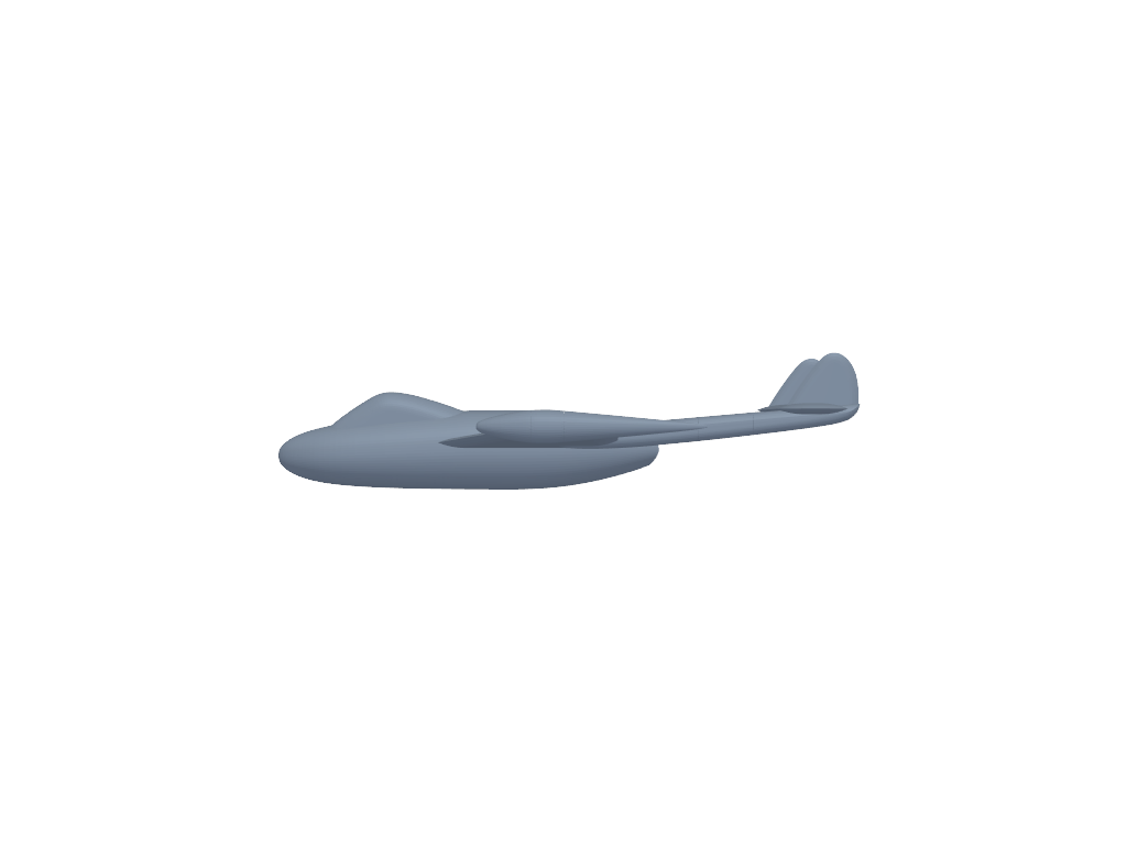 de Havliand Venom 3D打印模型