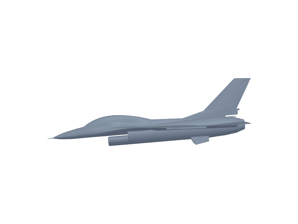 f16-falcon 3D打印模型