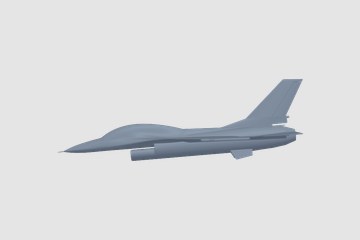 f16-falcon 3D打印模型