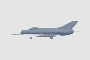j-7 FIGHTER 3D打印模型