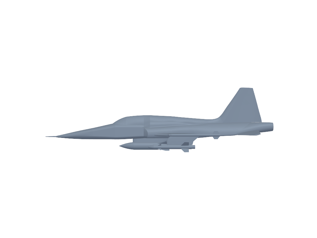 northrop-f5 3D打印模型