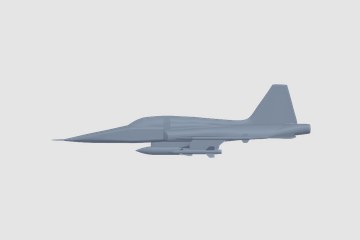 northrop-f5 3D打印模型