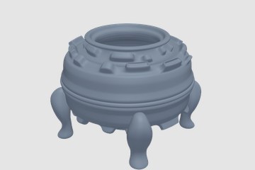 圆炉 3D打印模型