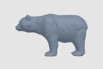 大熊猫 3D打印模型