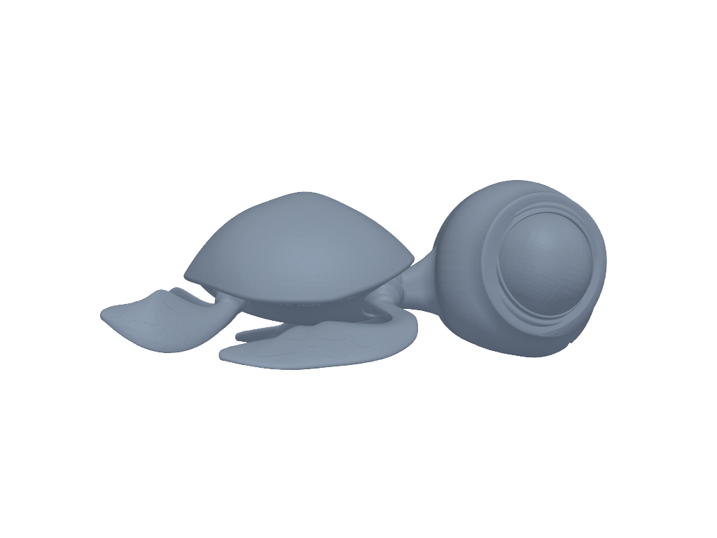 小海龟 3D打印模型