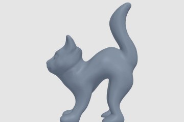 小猫 3D打印模型