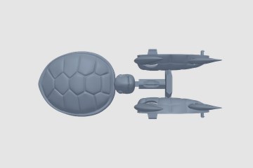 海龟 3D打印模型