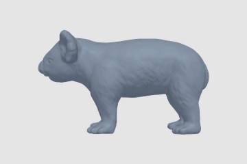 考拉Koala_t 3D打印模型