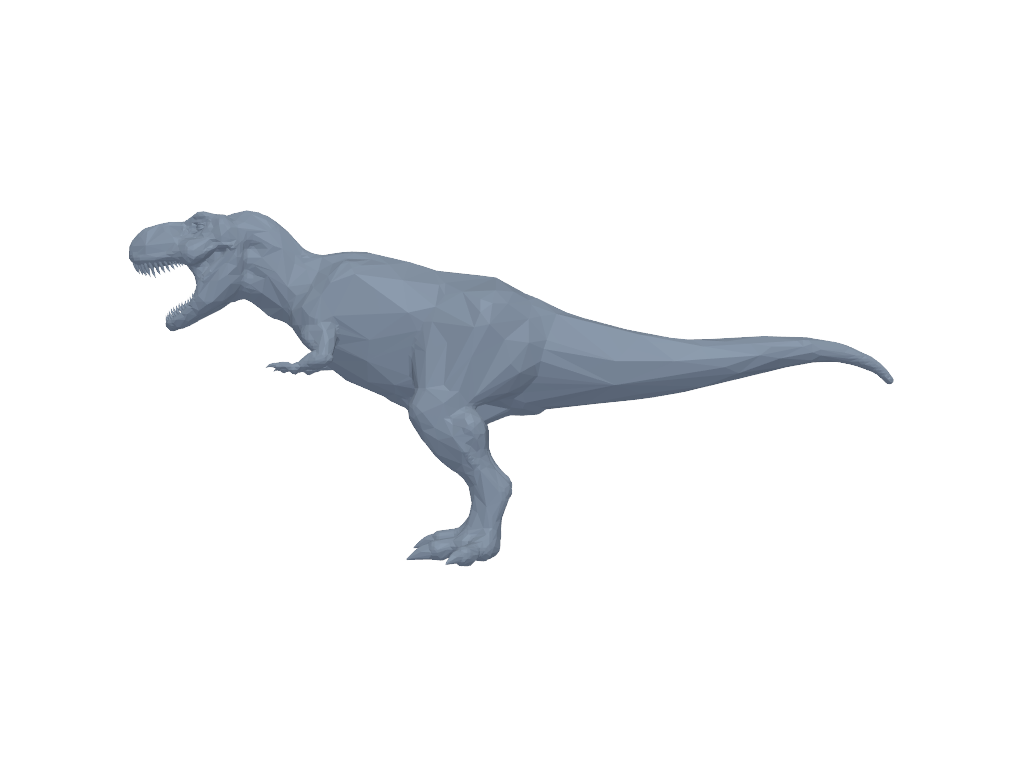 雷克斯暴龙 3D打印模型