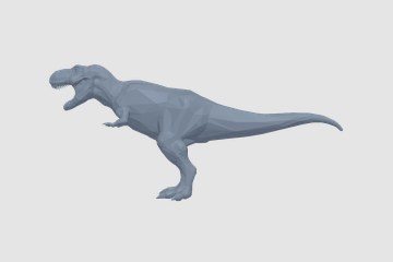 雷克斯暴龙 3D打印模型