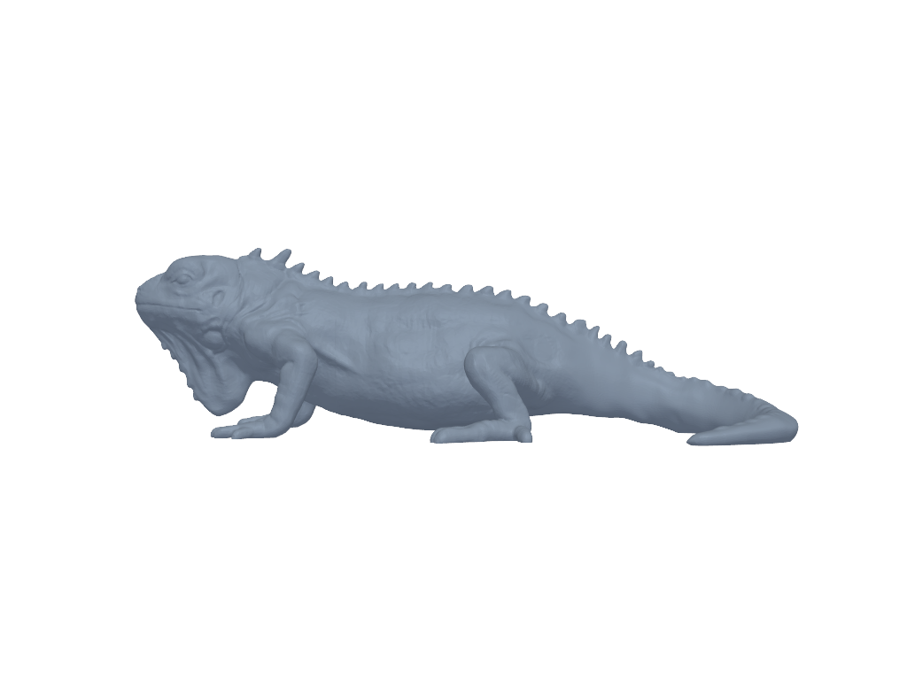鬣蜥 3D打印模型