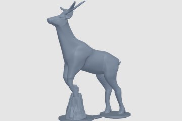 麋鹿 3D打印模型