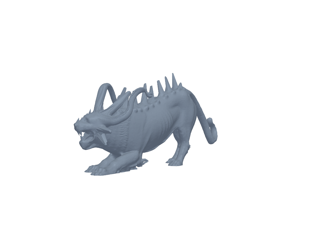 龙灯狮子 3D打印模型