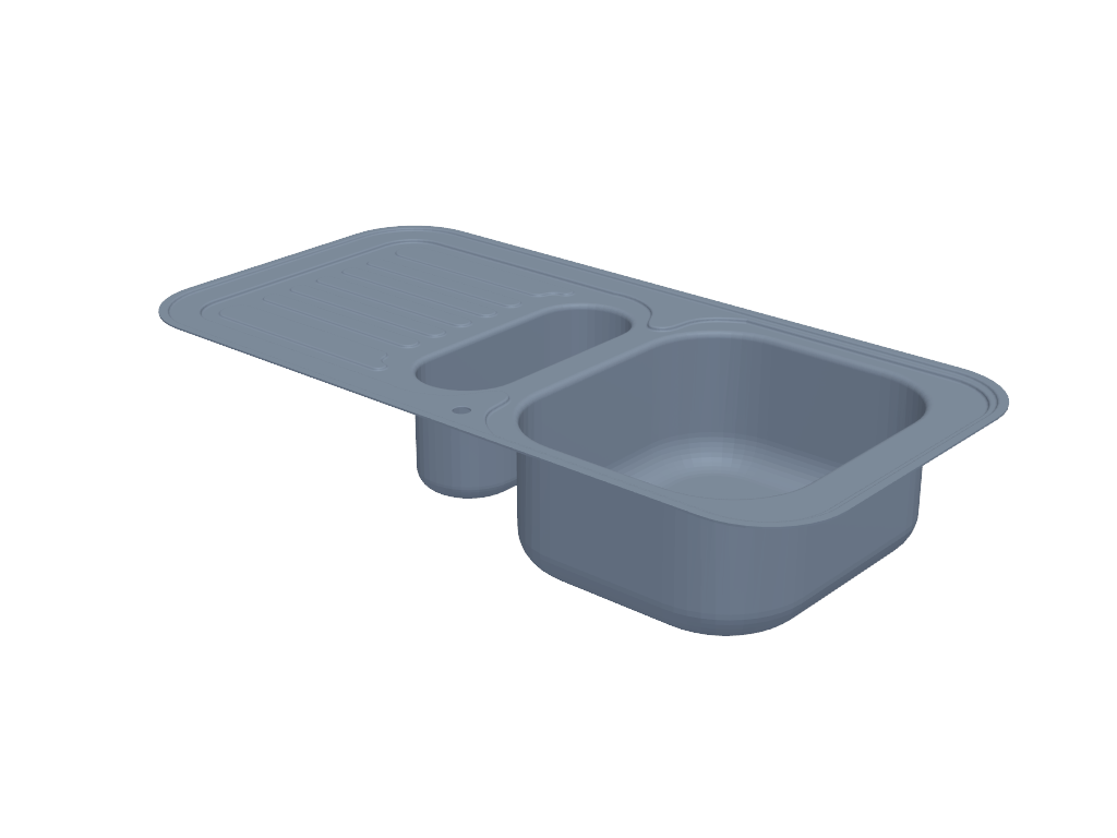 水槽 3D打印模型