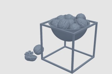 CF_Set02_Nuts01_4K 3D打印模型