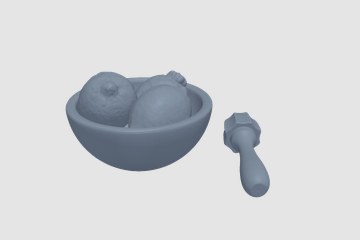 CF_Set04_Lemon_4K 3D打印模型